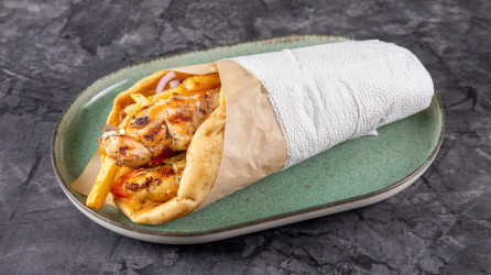 18.pita gigas me xylaki kotopoulo