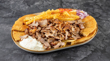 57.pita anoichte me gyro choirino