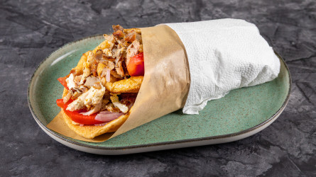 61.pita special me gyro kotopoulo