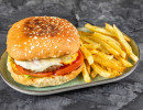 97a.cheeseburger with fries